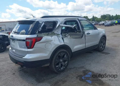 2018 Ford Explorer Sport z USA, uszkodzony, nr VIN 1FM5K8GT4JGA36440